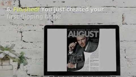 How to convert PDF to Page Flipping eBook with this Free Software
