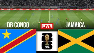🔴LIVE : DR Congo vs Jamaica | World Cup Qualification Inter-confederation Final 2025/26