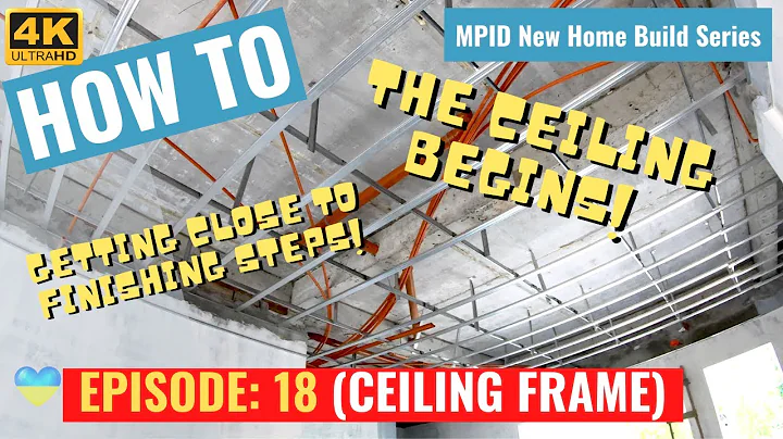 NEW HOME BUILDS - EPISODE 18: BEGINNING CEILING SUSPENSION (House Building in the Philippines)