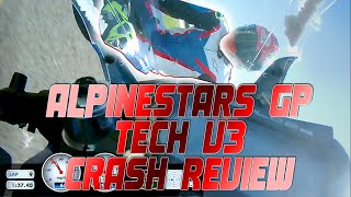 Alpinestars GP Tech V3 Leather Race Suit CRASH REVIEW | Sportbike Track Gear
