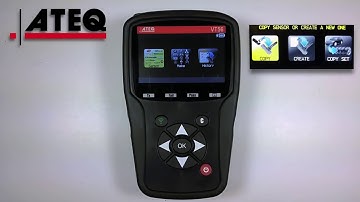 ATEQ VT56 TPMS Diagnostic Tool   Features and Functions