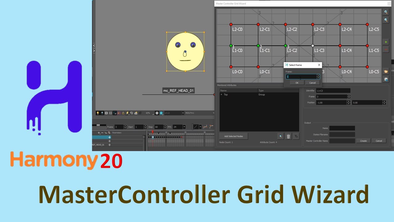 Master Controller Toonboom Harmony 20 | master controller grid Wizards ...
