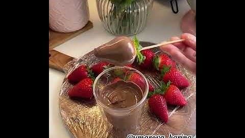 клубника в шоколаде