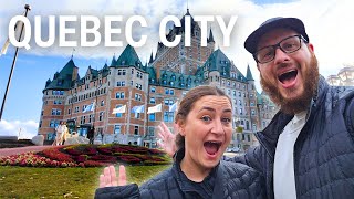 This Is Why Everyone Loves Quebec City | Old Town, Château Frontenac, Poutine & Waterfall