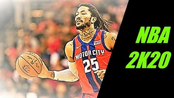 NBA 2K20 - HOW TO MAKE DERRICK ROSE (IRL 2K VERSION)
