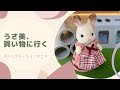 【うさ美、買い物に行く】ストップモーションアニメ【うさ美の日常】