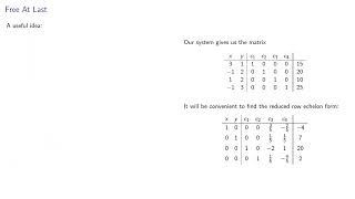 Slack Variables