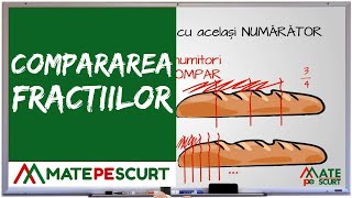 Compararea fractiilor