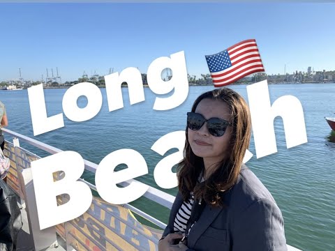美國🇺🇸Vlog 學海築夢｜Long Beach長堤港🏝|貨櫃船🚢｜海鷗&海獅🦭