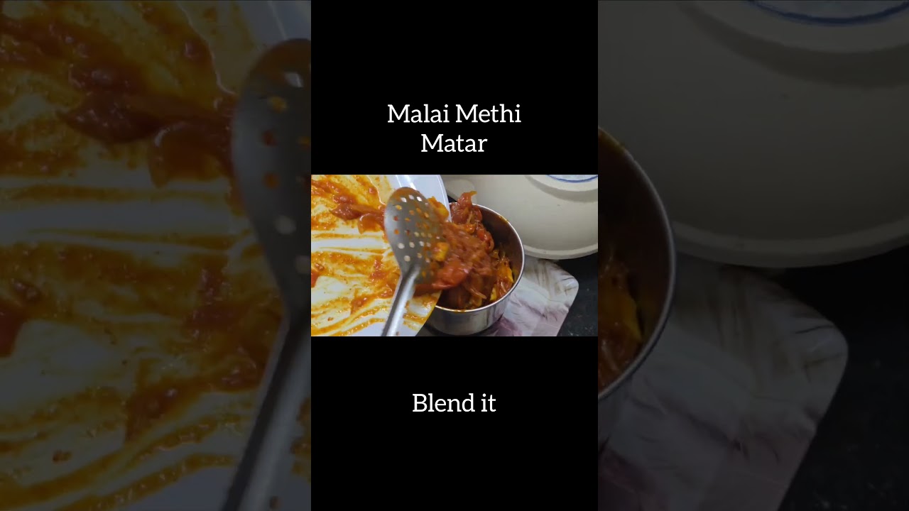 Malai Methi Matar #shortvideo #shortsfeed #shorts #short #viral #trending #fyp #food #cwsa #foryou