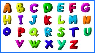 Learn Alphabets A To Z | A for Apple | Edutainment | ABCD Cartoon | ABC Letter Learning Video
