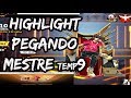 PEGUEI MESTRE TEMPORADA 9 DO OURO AO HEROICO - MELHORES MOMENTOS (HIGHLIGHT) FREE FIRE 2019