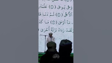 آيات بيّنات من سورة النجم