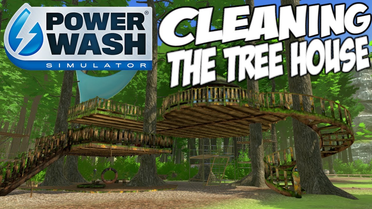 NEW Challenge Mode, Tree House Job & More! PowerWash Simulator YouTube