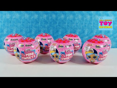 LOL Surprise Mini Sweets Kisses Peeps Candy Doll Opening | PSToyReviews