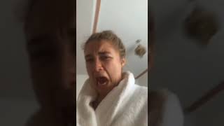 Florence Pugh gets pooped on by bird insta story