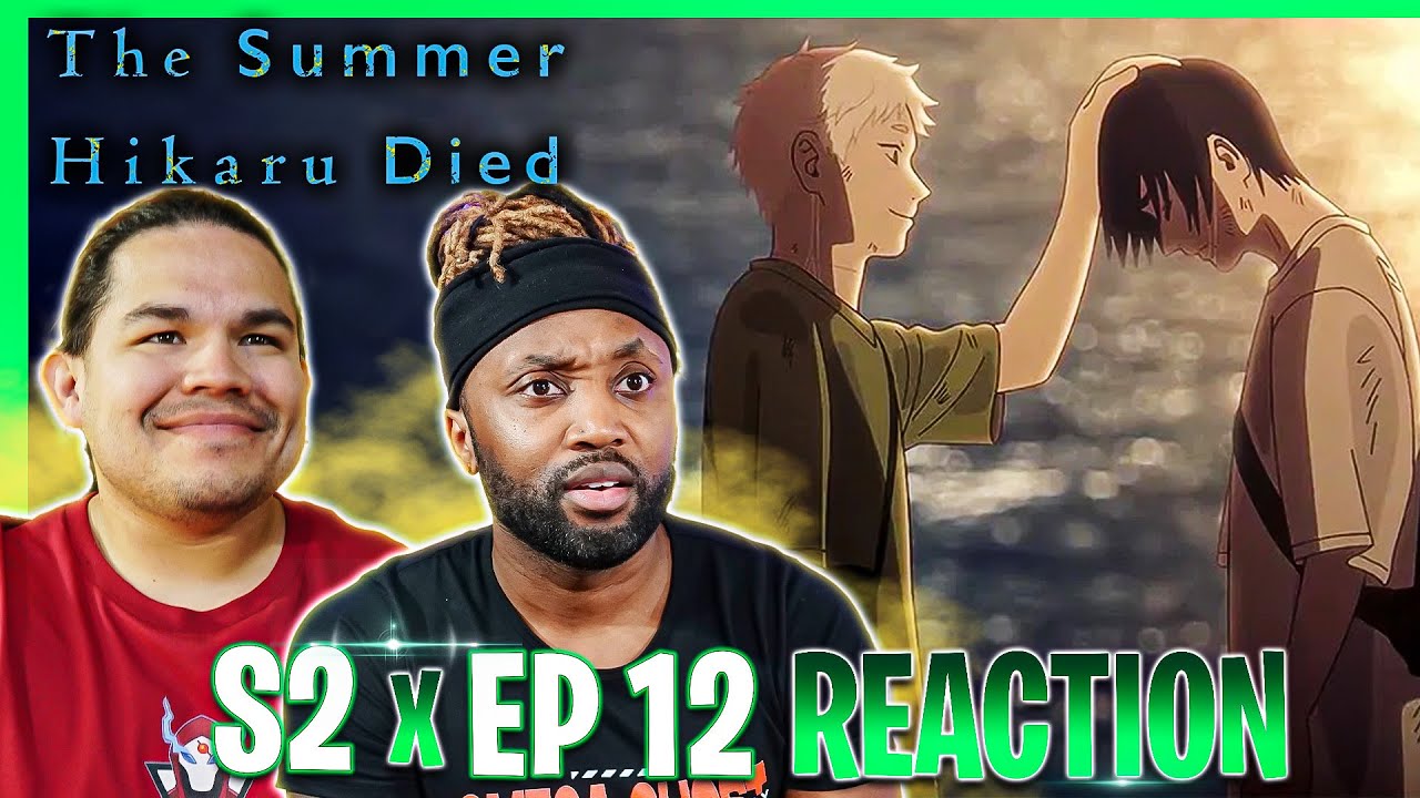 Он наконец признался! || Летом Хикару умер (серия 12) Реакция на английские субтитры || Это к месту