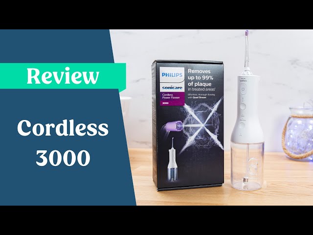 Philips Sonicare Cordless Power Flosser 3000 HX3826/31 White