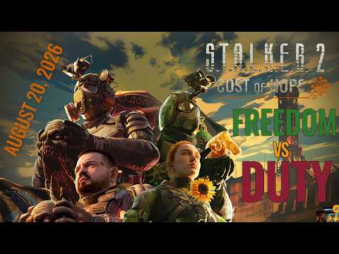 S.T.A.L.K.E.R. 2 - Freedom and Duty War before Cost of Hope DLC & Update 2.0