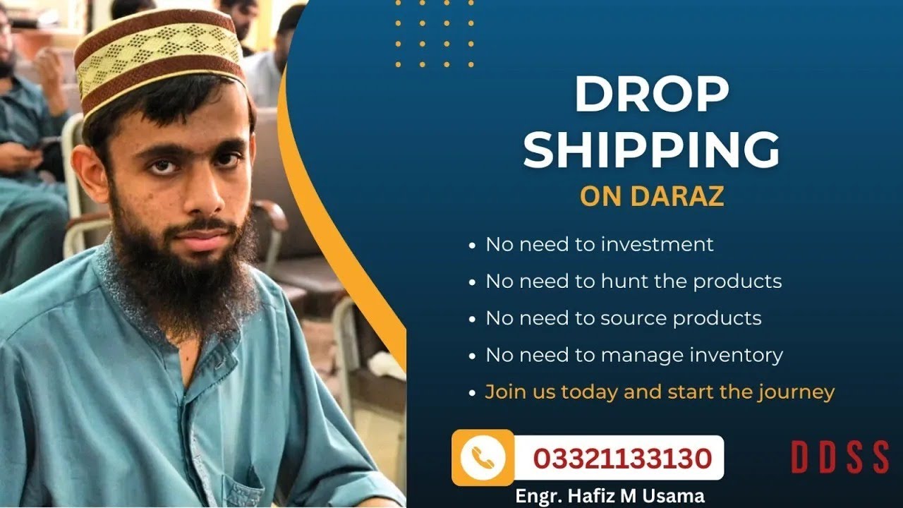 Daraz Drop Shipping In Pakistan DDSS lahore introduction and joining process YouTube