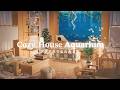 【あつ森】 緑生い茂る自然島 森の中の涼しげなアクアリウムオアシス| Decorating Inside My House | Animal Crossing New Horizons