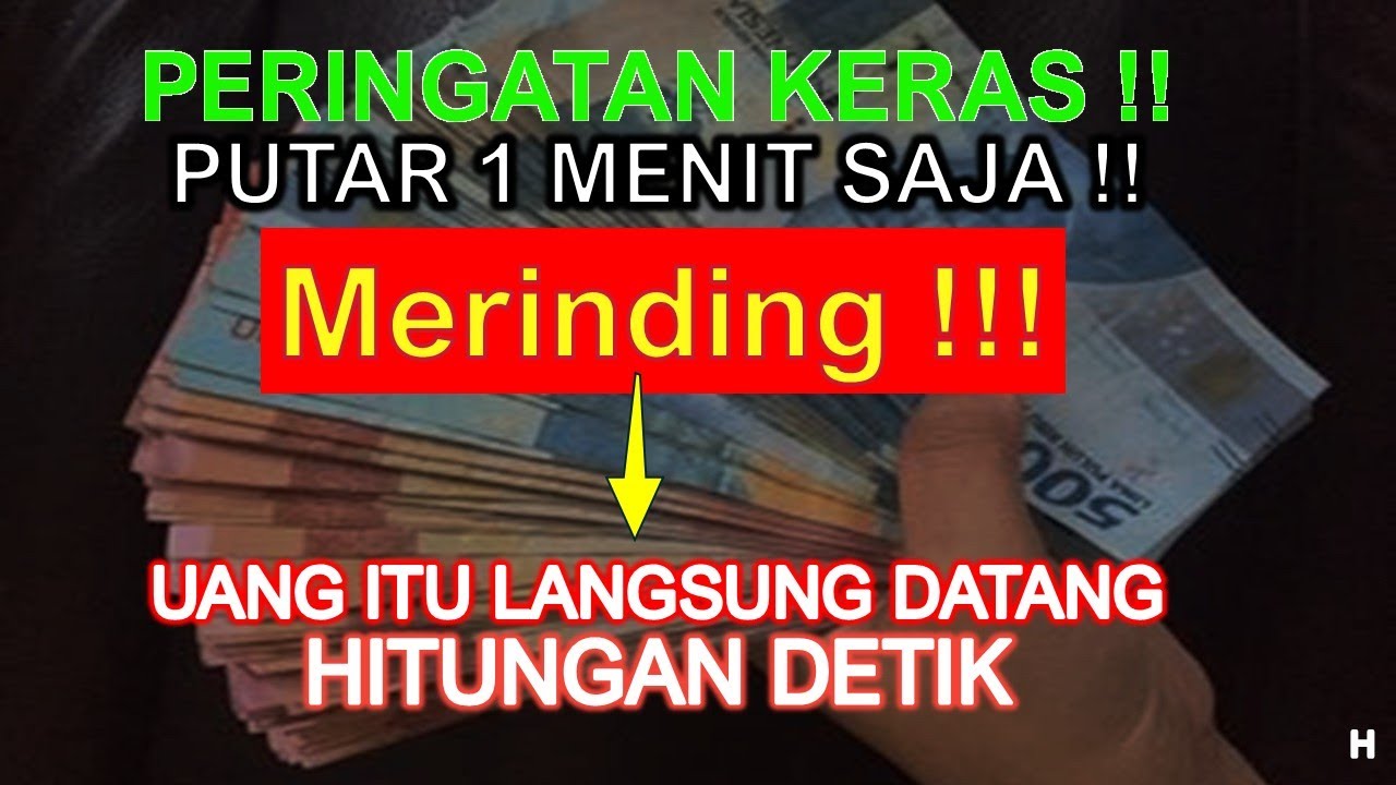 PUTAR WALAU 1 MENIT ALLAH AKAN LANCARKAN REZEKI DAN USAHA DIANGKAT DERAJAT TERBEBAS DARI HUTANG LIVE