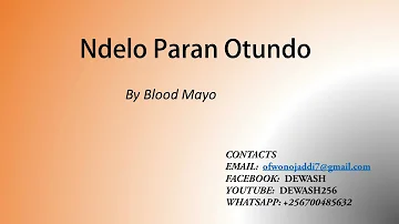 Ndelo Paran Otundo - Blood Mayo