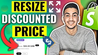 How To Resize Discounted Price On Product Page In Shopify