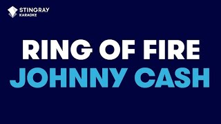 Video thumbnail of "Ring of Fire - Johnny Cash (Karaoke Version)"