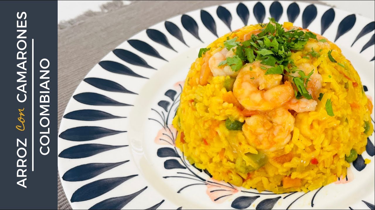 ARROZ CON CAMARONES ? COLOMBIANO ?? (#113) - YouTube