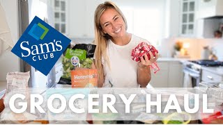 Healthy Grocery Haul! | What I buy at Sam