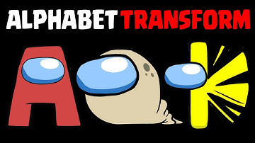 ALPHABET LORE but SOMETHING IS WEIRD - AMONG US | PART 6