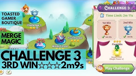 Merge Magic Challenge 3 • 2m9s On 3rd Final Win ☆☆☆