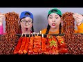 Mì đen TTeokbokki đậu đen Mukbang DONA