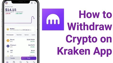 How to Withdraw Crypto from Kraken App to an External Wallet