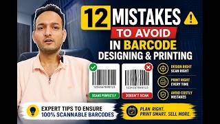 12 Mistakes In Barcode Designing & Printing That Can Stop Your Product From Scanning | QuickBarcode
