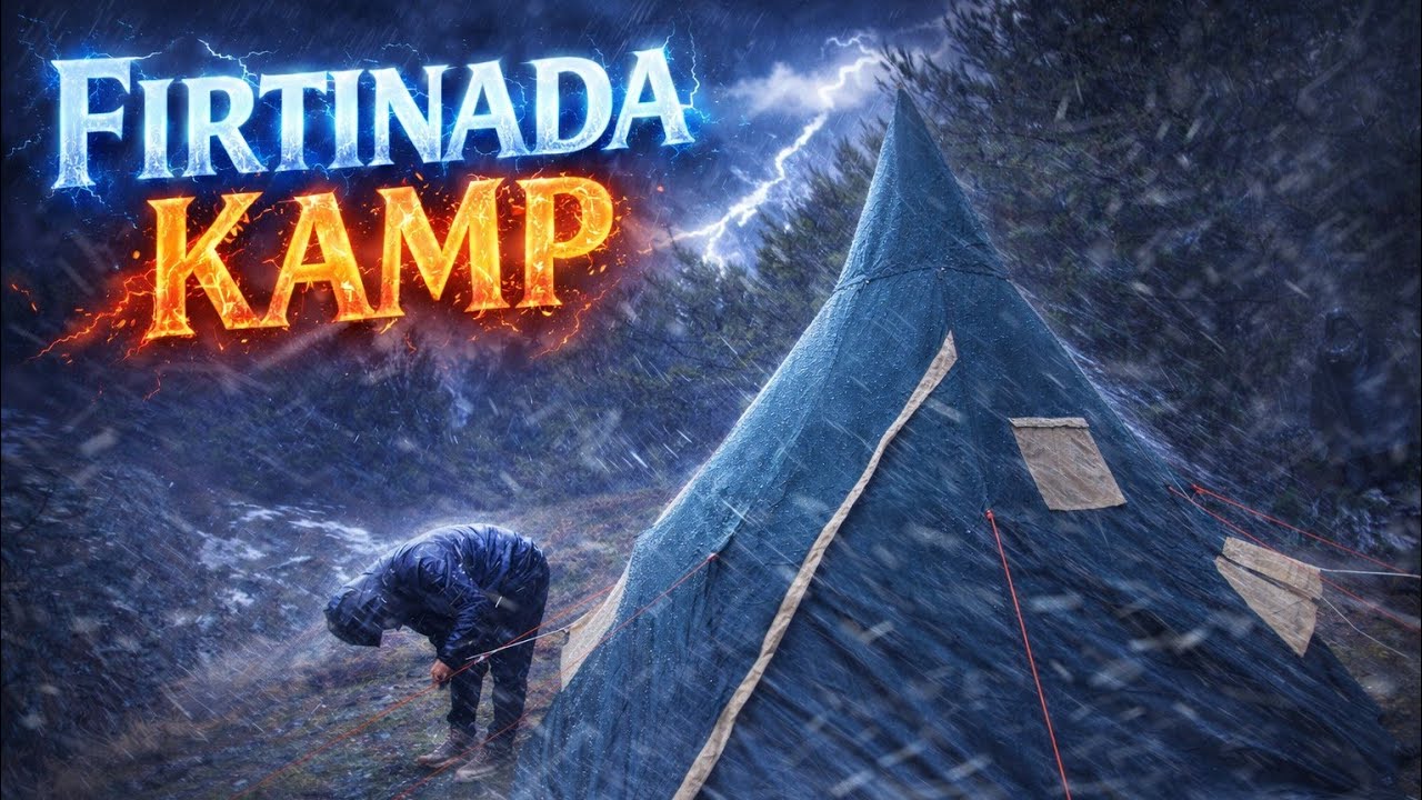 KAMPTA FIRTINAYA YAKALANDIK DOLU DOLU DÖRT GÜN 