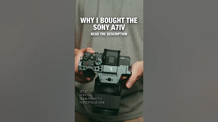 Why I bought the Sony A7IV #sonya7iv