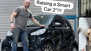 How to installation a lift kit on a Smart Car!