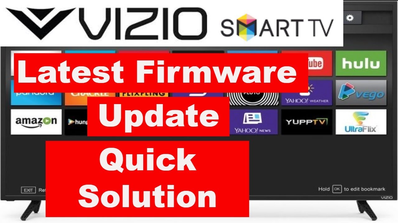 How to Update VIZIO Smart TV Latest Firmware Vizio TV Update Problems