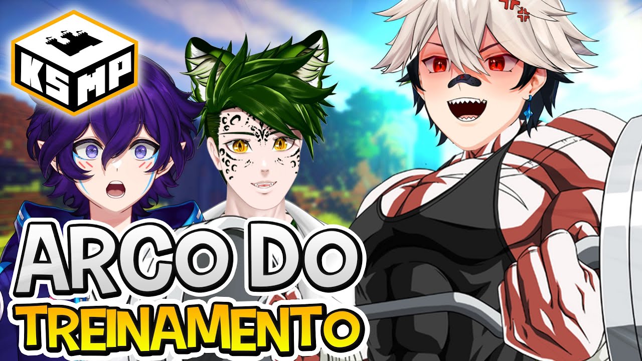 O ARCO DO TREINAMENTO DE TOSHI! - Minecraft KSMP