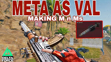 THIS META AS VAL IS BUSSIN IN ZERO DAM PVP | DELTA FORCE MOBILE OPERATIONS
