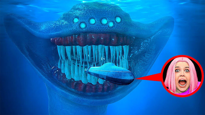 urgent! EL GRAN MAYA and BLOOPS attacked my submarine in Real Life!!