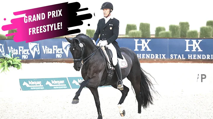 Guenter Seidel and Equirelle Score 77% With An Evita Inspired Grand Prix Dressage Freestyle!