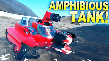 I Built an AMPHIBIOUS TANK For Sea Floor Exploration!