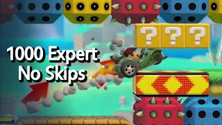 1000 Expert Endless (No Skips) Clears 101  125, Mario Maker 2