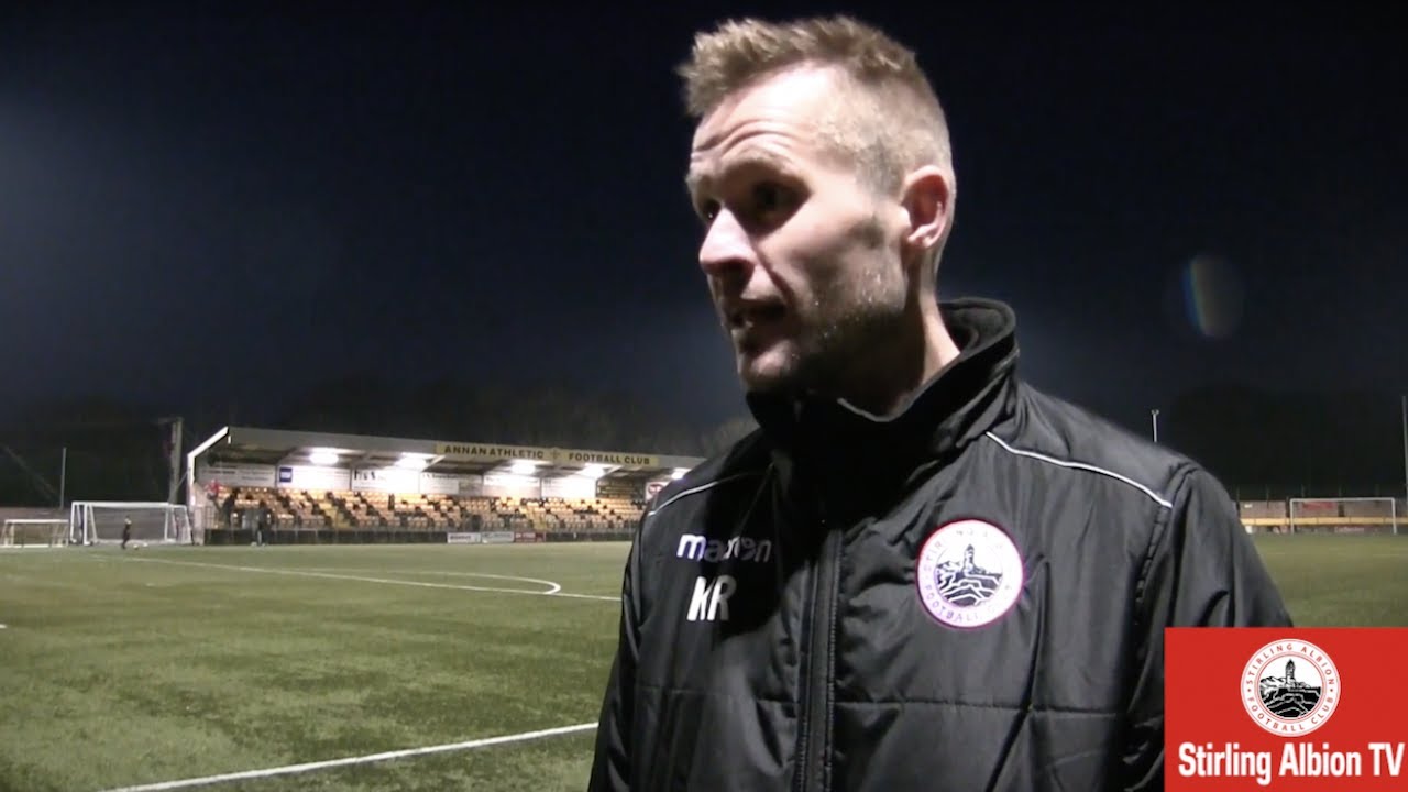 Kevin Rutkiewicz After-Match Interview Vs Annan Athletic 17/11/18 - YouTube