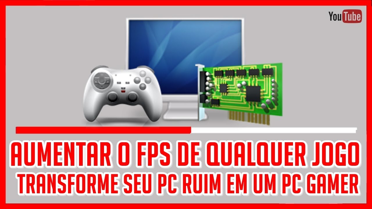 COMO AUMENTAR O FPS DE QUALQUER JOGO TRANSFORME SEU PC RUIM EM UM PC 
