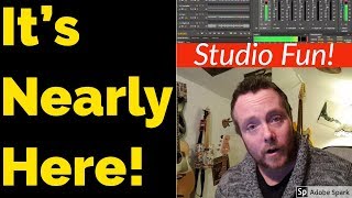 A Sneak Peek At The New Record. Adobe Audition CS6. Not So Secret Diary Vlog 64