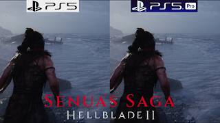 Senua's Saga: Hellblade II PS5 vs PS5 Pro - Graphics Comparison - Framerate - 4K - Loading Times